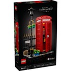 Lego Ideas Red London Telephone Box Model For Adults  London Phone Booth