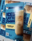 6 -vanilla Maxwell House Iced Latte Foam Coffee        Mix 36 Packets Discontinued    