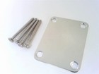 True Custom Shop   Nickel Gotoh Neck Plate   Screws For Fender Strat   Tele