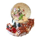 Sanfrancisco Musicbox Grandma Got Run Over Bya Reindeer Snow Globe Musical Works