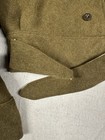 Ww2 British Reproduction P37 Field Jacket Size Large  missing Waist Belt Buckle 