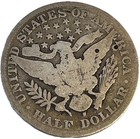 1895-s Barber Half Dollar Semi-key Better Date   Bonus Coin