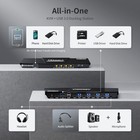 Tesmart 8k 60hz Hdmi Kvm Switch 4 Port 1 Monitor 4 Pcs Usb 3 0 W  Adi Chip  Edid
