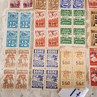 Sample Pack 80 Vintage Trading Stamps Savings Stamp 20 Different Blocks Of T