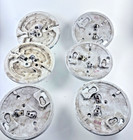 White Porcelain Light Bulb Socket E26 Base  Height Vintage Lot Of 6 Recycled