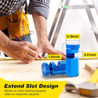 Tall Stair Gauges For Framing Square With Holder  Carabiner Stair Guages Knobs T