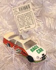 2013 - Race Car  - Old World Christmas -blown Glass Ornament New W tag 46043