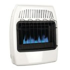 20000 Btu Dual Fuel Vent Free Blue Flame Convection Wall Heater Icehouse Warmer