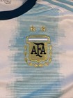 Adidas Afa Argentina Soccer Jersey Men s M White Futbol Football Club 2019 Home