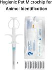 100pack 2 12 12mm Rfid Pet Microchip Animal Id Tag Fdx-b Chip Implant Syringe