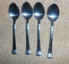 Cambridge Silversmiths Codie Flatware Service 28 Pieces Set Lot Fork Knife Spoon