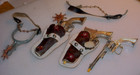 Lot  2 Hubley Pal   1 Kilgore Western Cap Gun Set W 2 Jeweled Holsters   1 Spur