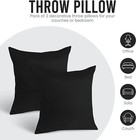 Throw Pillows Insert Pack Of 2 Decorative Pillows Bed Pillows Utopia Bedding