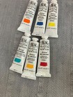  6 winsor   Newton Oil Colour Lot Of 6 Different 37ml 1 25oz All  High Series 4