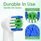 Uuj Replacement Toothbrush Heads Compatible With 1 Count  pack Of 12   White