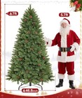      Home Decorators 7 5 Ft Pre-lit Led Grand Duchess Balsam Fir Christmas Tree     