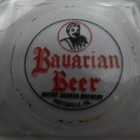 Vintage 1960 s Bavarian Beer Pottsville Pa Ashtray Mount Carbon Brewery Man Cave
