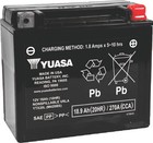 Yuasa Ytx20l-bs Maintenance Free Agm Powersports Battery     Fits Can-am   Harley
