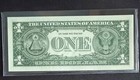 1957a One Dollar  1 Silver Certificate   Uncirculated   Blue Seal Us Currency