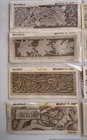 Vtg Craftaid Leather Templates Lot Of 10  Wallet Belt Billfold Numbers Letters