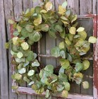 26    Wreath For Home Wall Door All Occasion  Farmhouse Decor Apple Eucalyptus