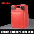 24l Portable Plastic Boat Fuel Tank 6 3 Gallon External Marine Outboard Gas Tank