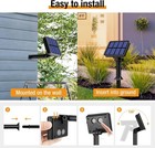Christmas Solar String Lights Outdoor 33 Ft 80led Fairy Lights Free Shipping