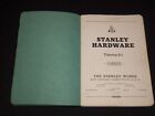 1938 Stanley Works Hardware Catalog No  61 - New Britain Connecticut - J 8083