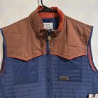 Nwt Rural Cloth Men s Rider 2xl Vest Outdoor Full Zip Pockets Insulated Quilted