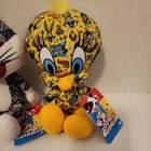 New Looney Tunes Tweety Bird   Bugs Bunny Plush Set Stuffed Animal Toy