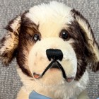 Steiff St Bernard Dog 1931 Replica Rare 1993 Ltd Ed Mohair Ear Button-no Ear Tag
