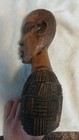 Ancient African Hand Carved Teak Styled Wioden 12inch Tribal Art Statue Vintage