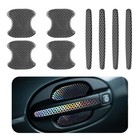 8pcs Car Door Handle Protector Anti-scratch reflective Car Door Handle Scratch 