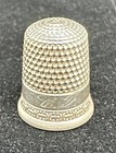 Vintage Simon Brothers Sterling Silver 925 Thimble Size  7 Wt  4 Grams