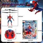 Marvel Avengers Spider Man Rc Helicopter With Led Lights And Gyro 2ch