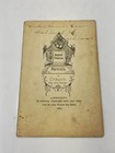 Antique  1880   s Victorian Post Mortem Cabinet Card Photo Deceased Baby Id   d