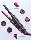 Small Flat Iron For Short Hair 3 10  Pencil Flat Iron With Adjustable Final Sale