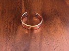 Solid Copper Magnetic Bracelet   Ring Set Energy Arthritis Men Women Cuff New