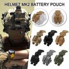 Military Helmet Battery Pack Portable Mk2 Battery Case Helmet Balance Weight Bag