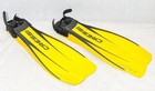 Cressi Frog Adjustable Scuba Diving Fins Made In Italy  size Medium  - Yellow