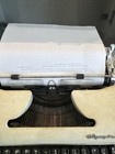 Vtg 1950s Olympia De Luxe Sm3 Typewriter Beige With Case Made In Germany  Tested
