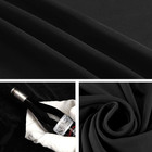 5x7ft Black Backdrop Background For Photography  High Density Polyester Fabric B