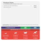 Cranberry Supplement For Dogs     Supports Urinary Tract   Bladder Wellness