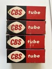 4 -vintage Cbs 25dq6 Vacuum Electron Tube -ham Radio Transmitter power Amplifier