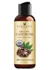 Organic Castor Oil - 4 Fl Oz - 100  Pure And Natural -premium Grade Carrier Oil