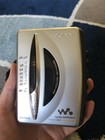 Sony Walkman Wm-fx195 Mega Bass Radio Cassette Player W  Headphones  please Read