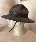 Original  - Official Boy Scouts Of America Campaign Hat Early 1940 s