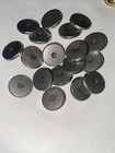 Vtg-lot 190  Buttons Black Gold Silver Rhinestones Sets Fancy Designs