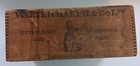 Walter Baker   Co Early 20th Century Chocolate Wooden Crate  Dorchester Ma
