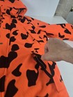 Vtg Cabelas Mens L Whitetail Orange Camo Goretex Fleece Hunting Jacket Pants Set